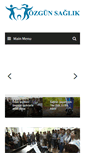 Mobile Screenshot of ozgunsaglik.com