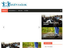 Tablet Screenshot of ozgunsaglik.com